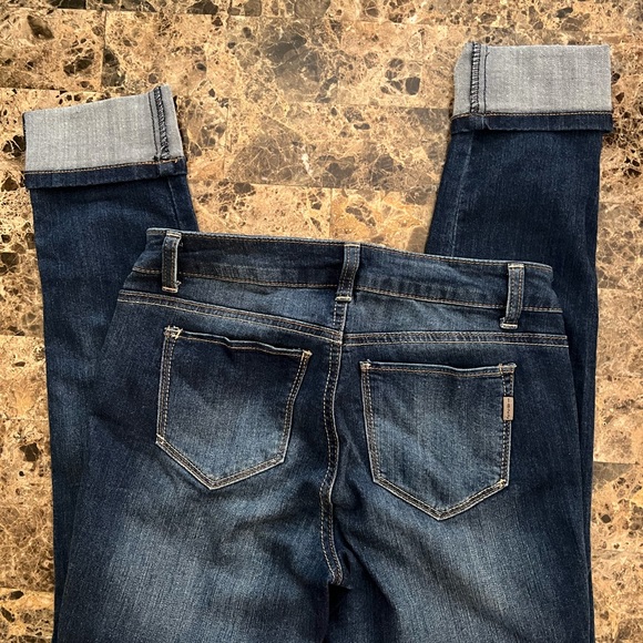 💫1822 Denim Low Rise Cuffed Ankle Skinny Jeans Women’s Sz 26💫 Stitch Fix - Picture 2 of 6